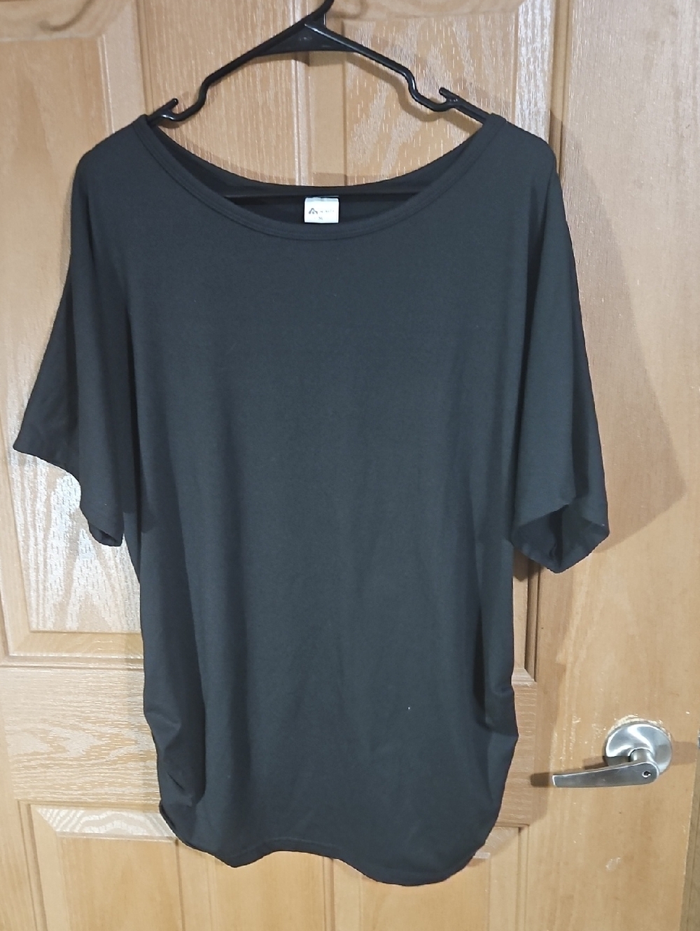 Women's Black Short Sleeve Tee